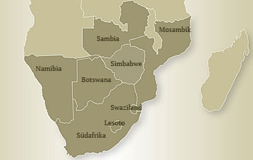 Tor Link Africa Länderüberblick